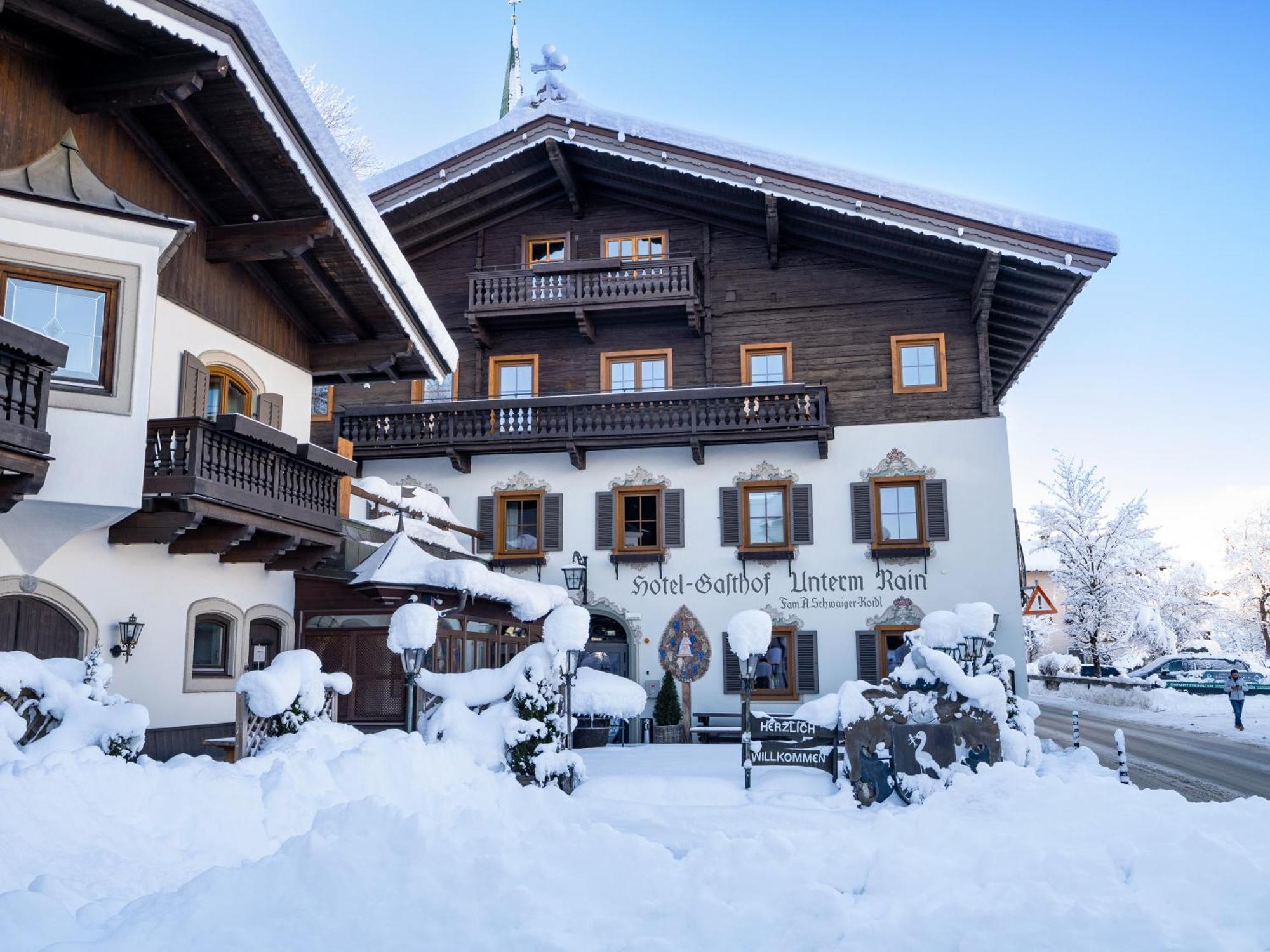 Alpen Glueck Hotel Unterm Rain Garni Kirchberg in Tirol Zewnętrze zdjęcie