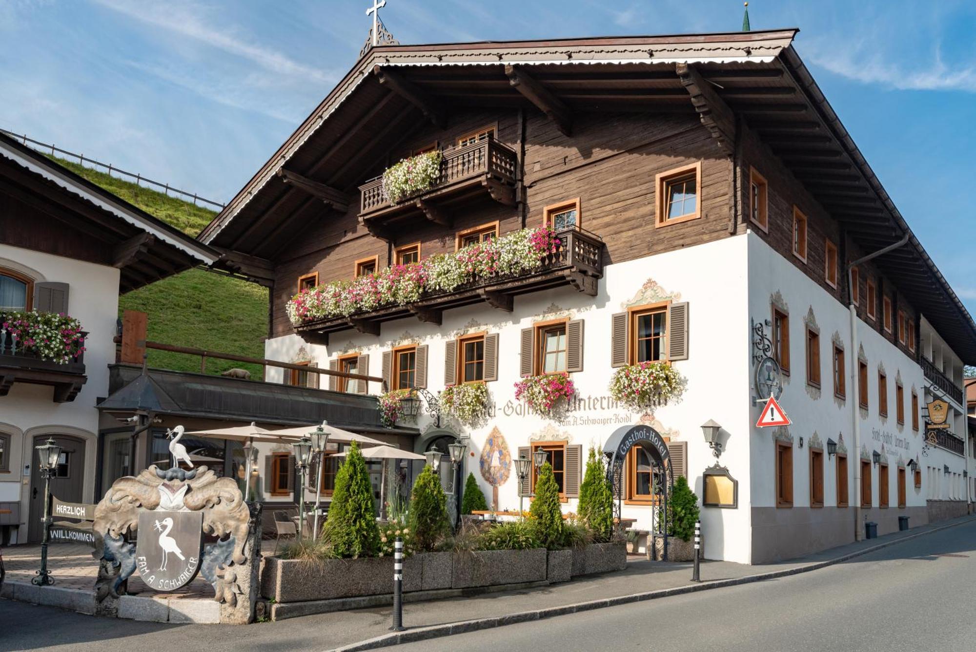 Alpen Glueck Hotel Unterm Rain Garni Kirchberg in Tirol Zewnętrze zdjęcie